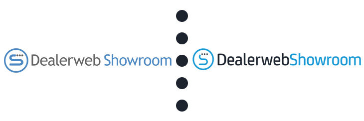 Dealerweb Showroom logo before and after
