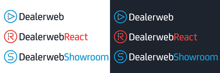 Dealerweb positive and negative logo before and after